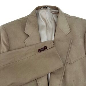 Sheplers Western Yoke Men Blazer 46L Sport Coat Corduroy Jacket Cowboy Rockabily